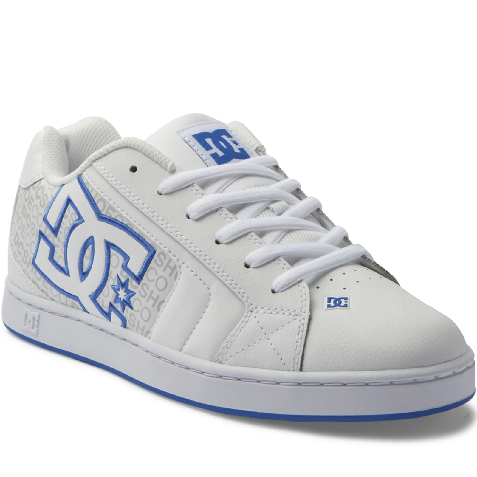 DC Shoes Mens Net Leather Low Rise Trainers