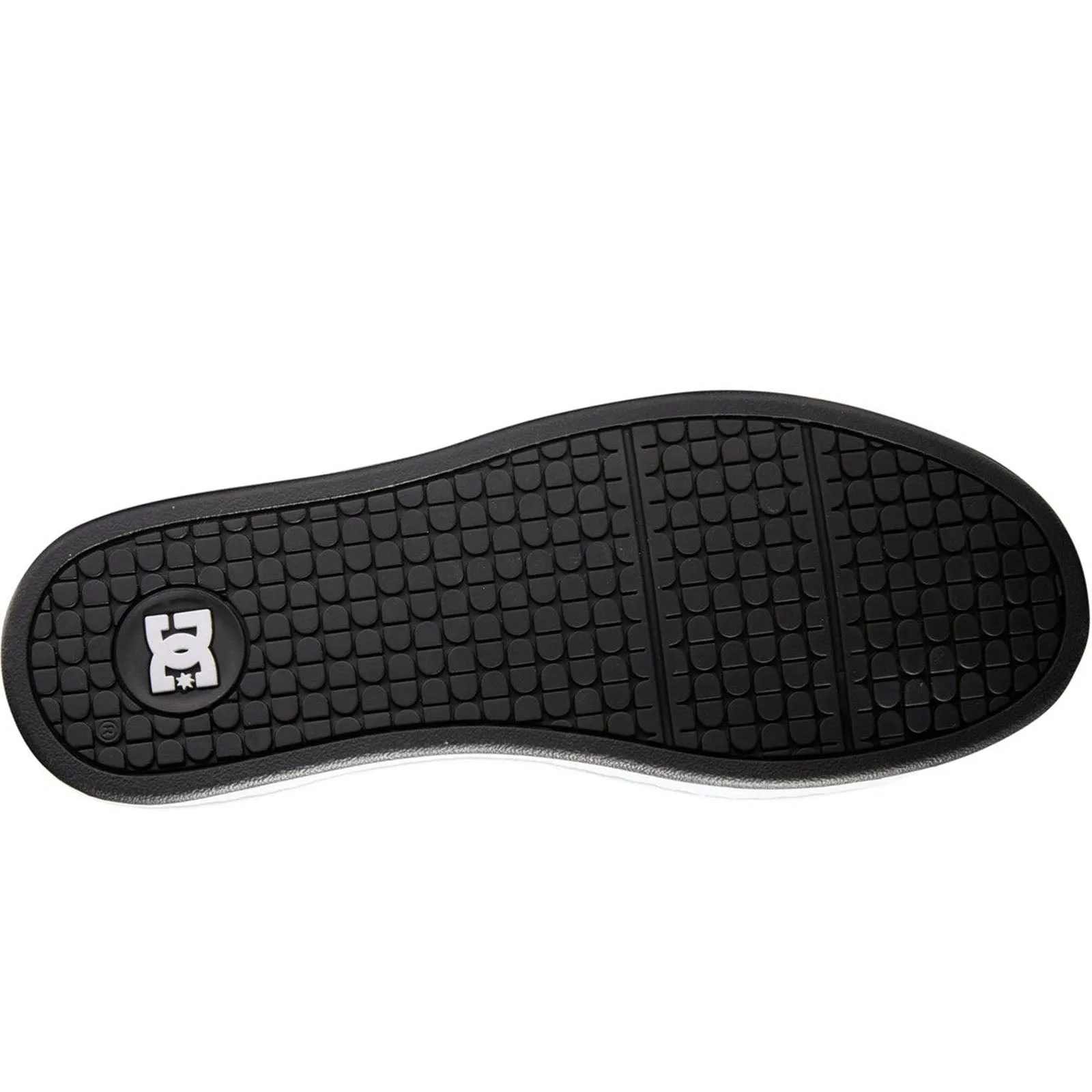 DC Shoes Mens Net Leather Low Rise Trainers