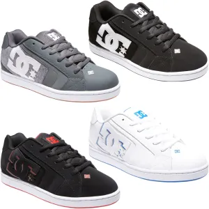 DC Shoes Mens Net Leather Low Rise Trainers