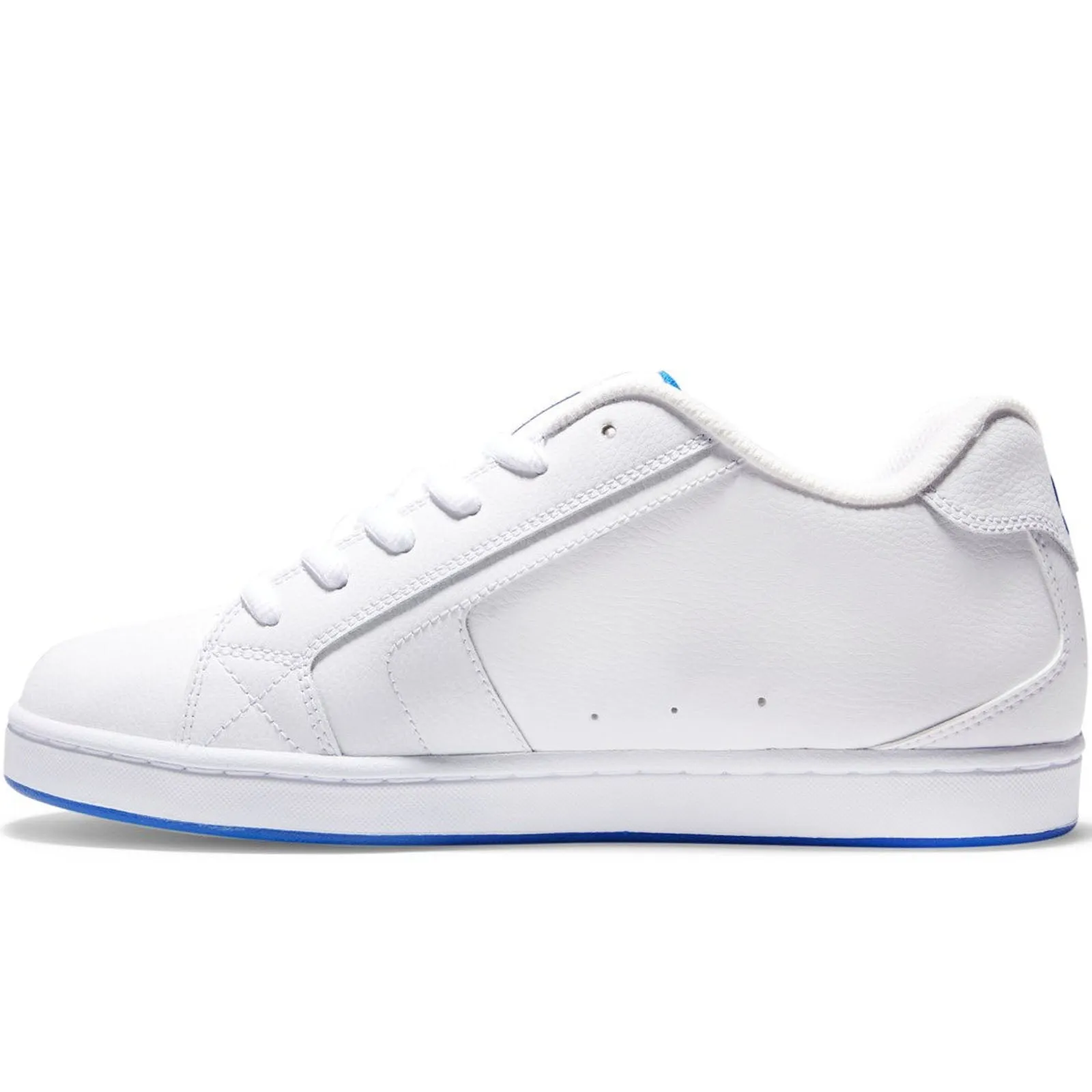 DC Shoes Mens Net Leather Low Rise Trainers