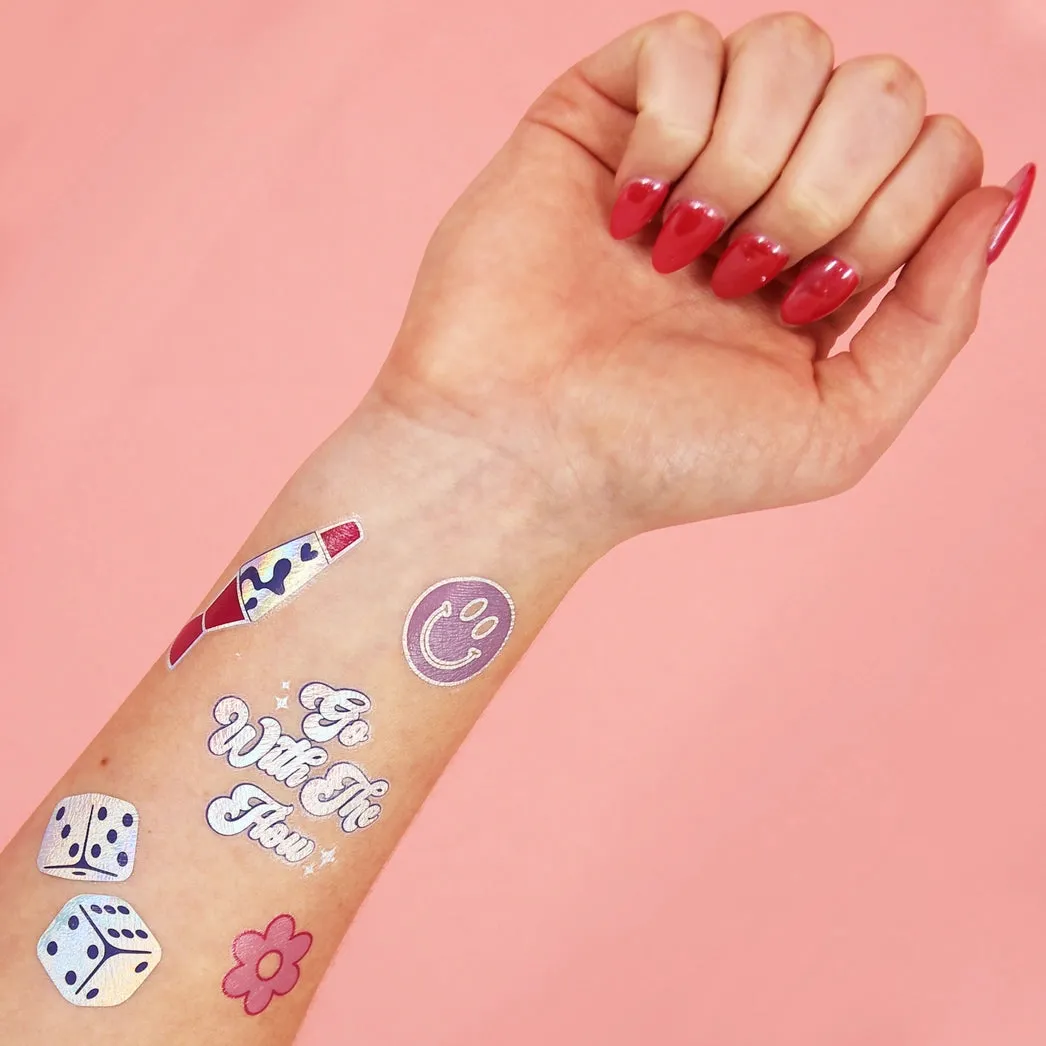 Disco Temporary Tattoos