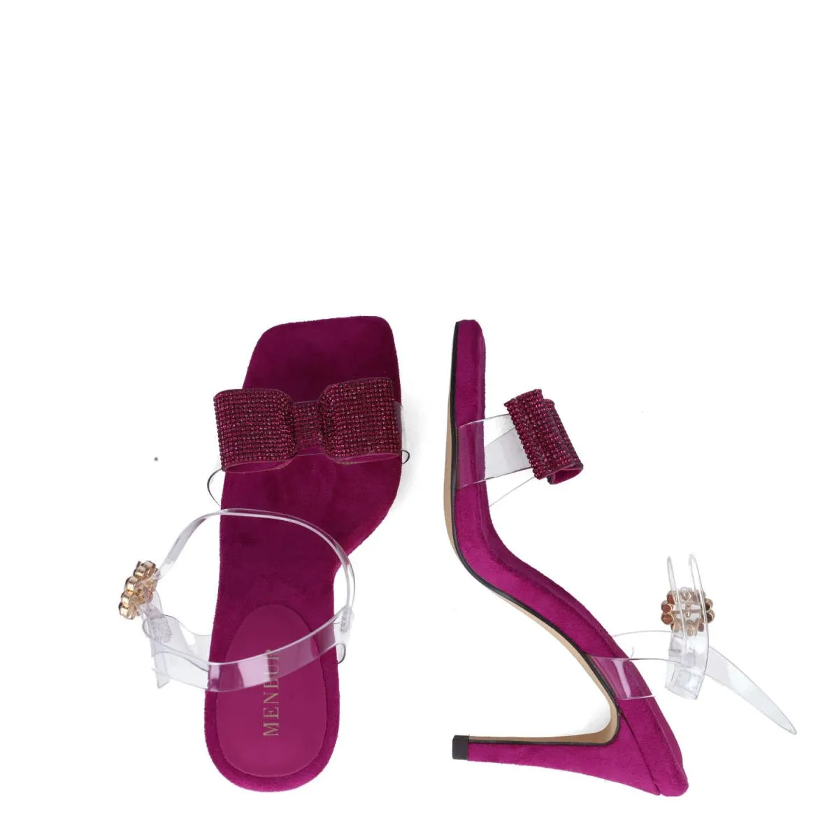 Dorado Fuschia Heels by Menbur