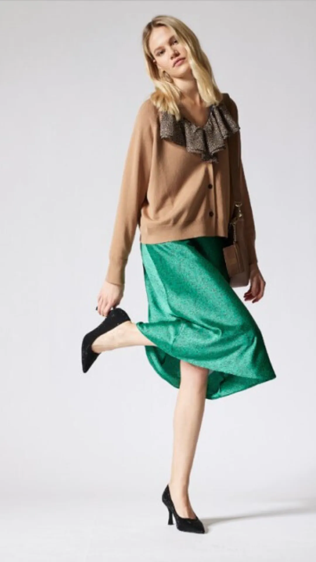 Emme Narvik Skirt Green Print