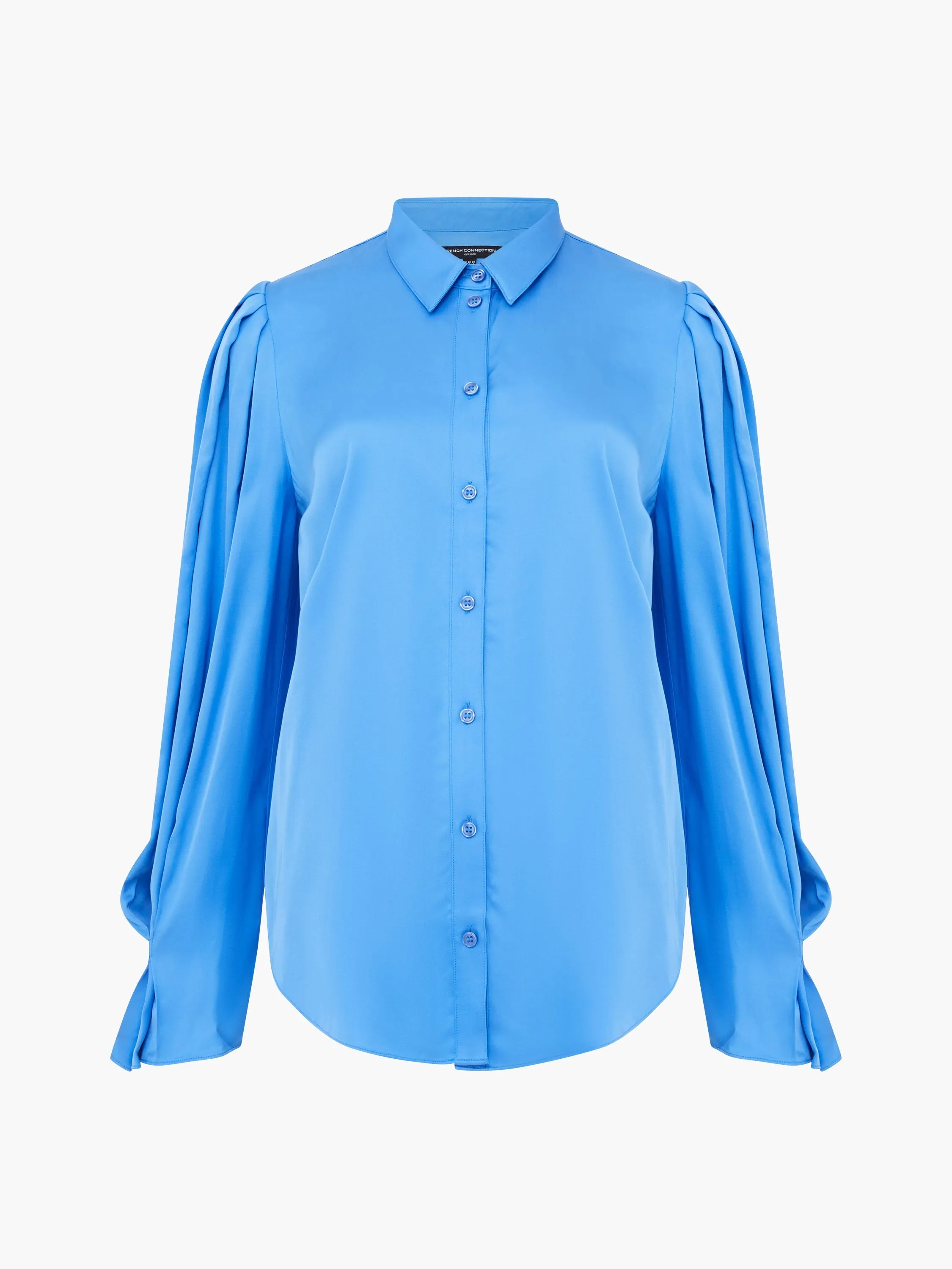 Ennis Eco Satin Sleeve Detail Shirt