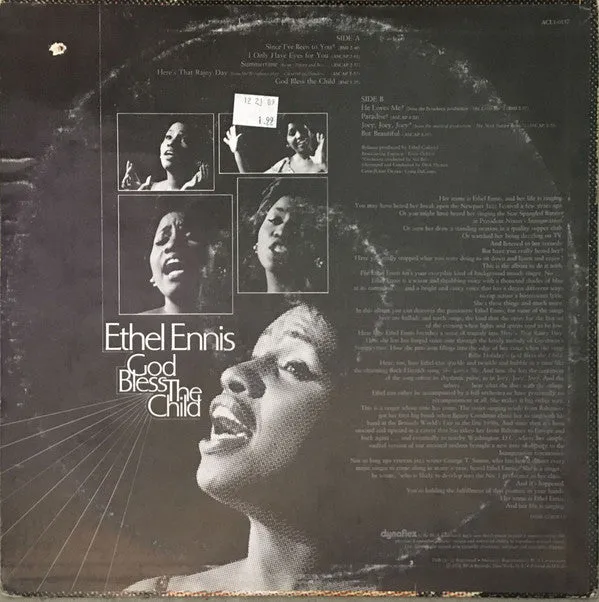 Ethel Ennis - God Bless The Child (LP, Comp, RM, Dyn) (VG )