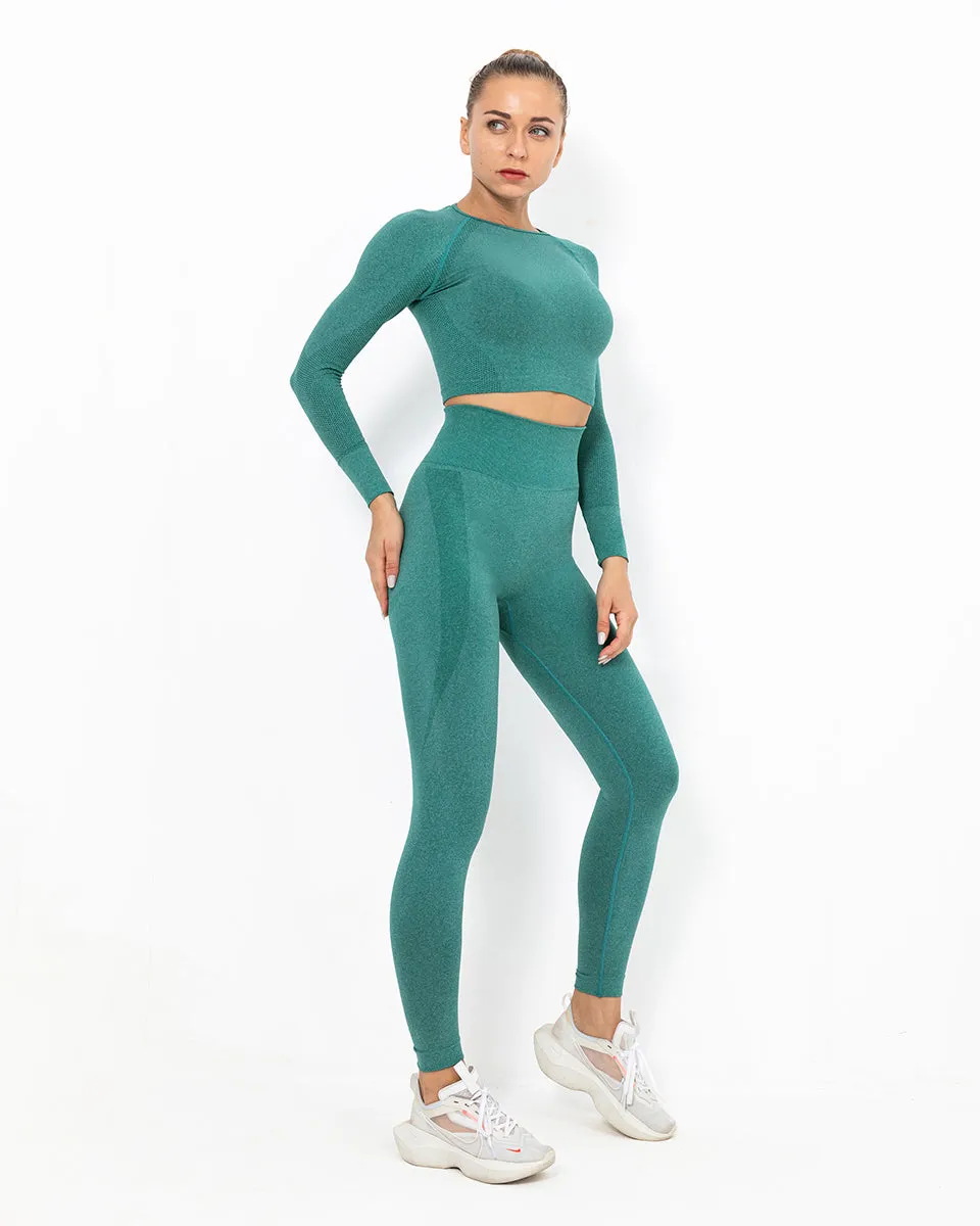 Felicity Seamless Leggings - Dark Green