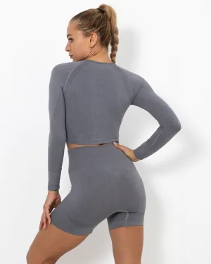 Felicity Seamless Shorts - Grey