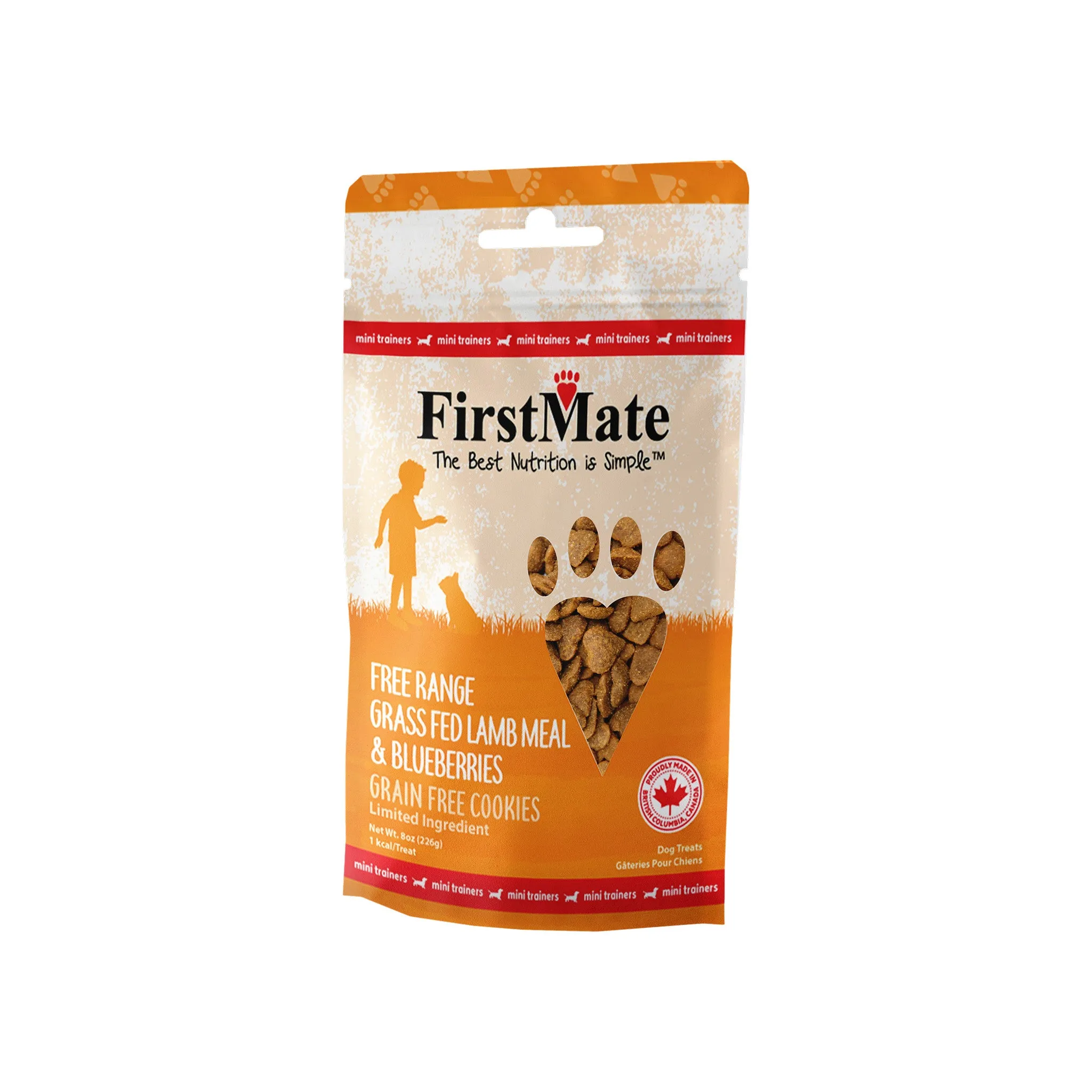 FirstMate Grain-Free Mini Cookies Treats for Dogs