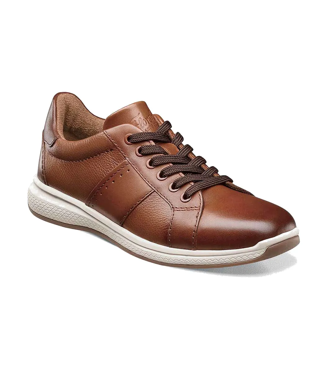 Florsheim Boys' Great Lakes  Jr. Lace To Toe - Cognac