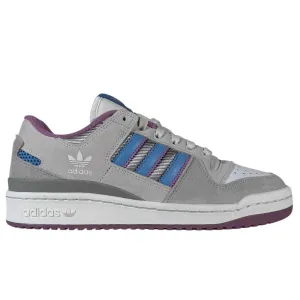 Forum 84 Low Adidas Skateboarding Gray Lavender Ice Blue Leather Shoes Footwear