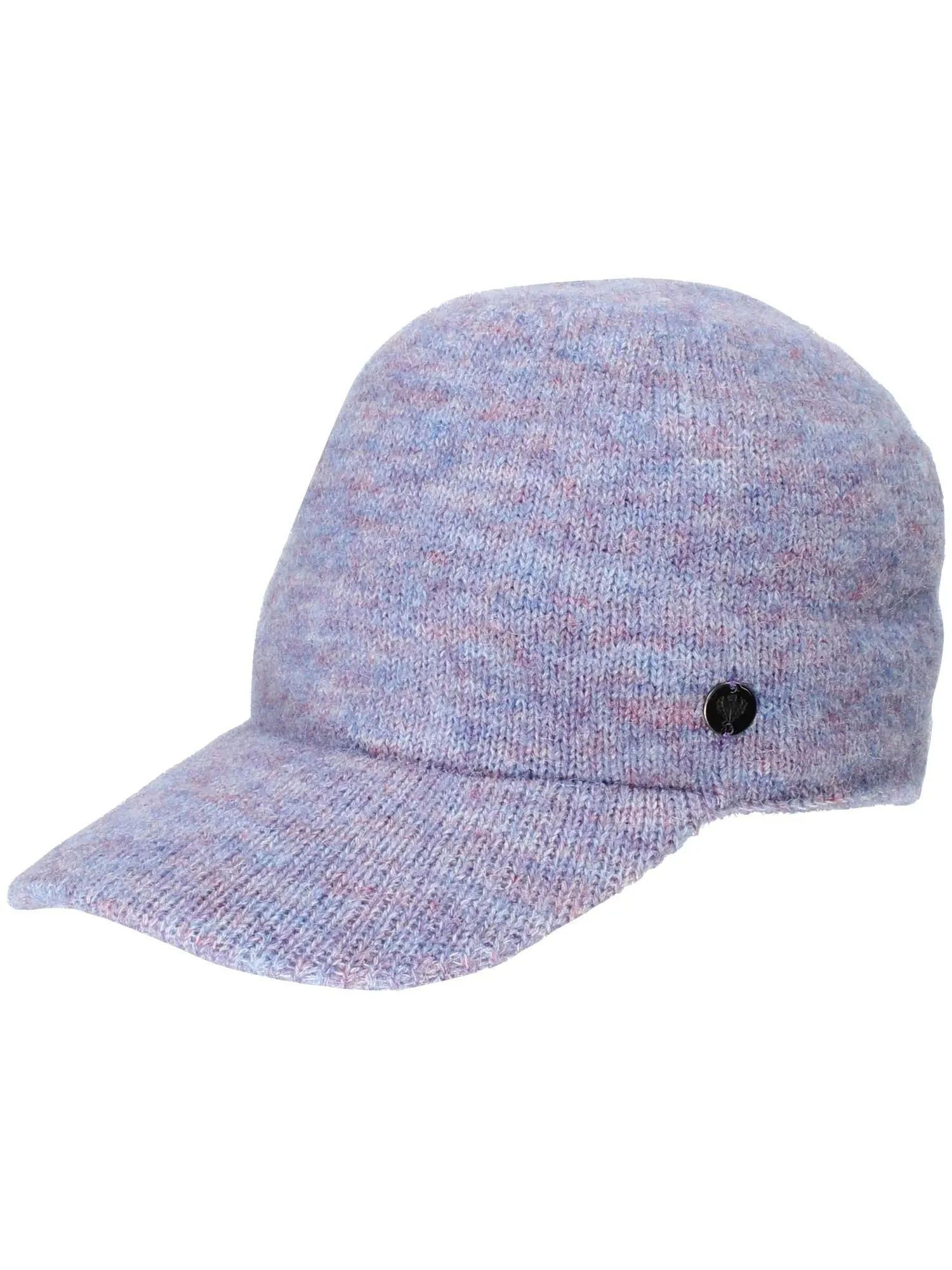 Fraas Knitted Wool Blend Cap Lilac