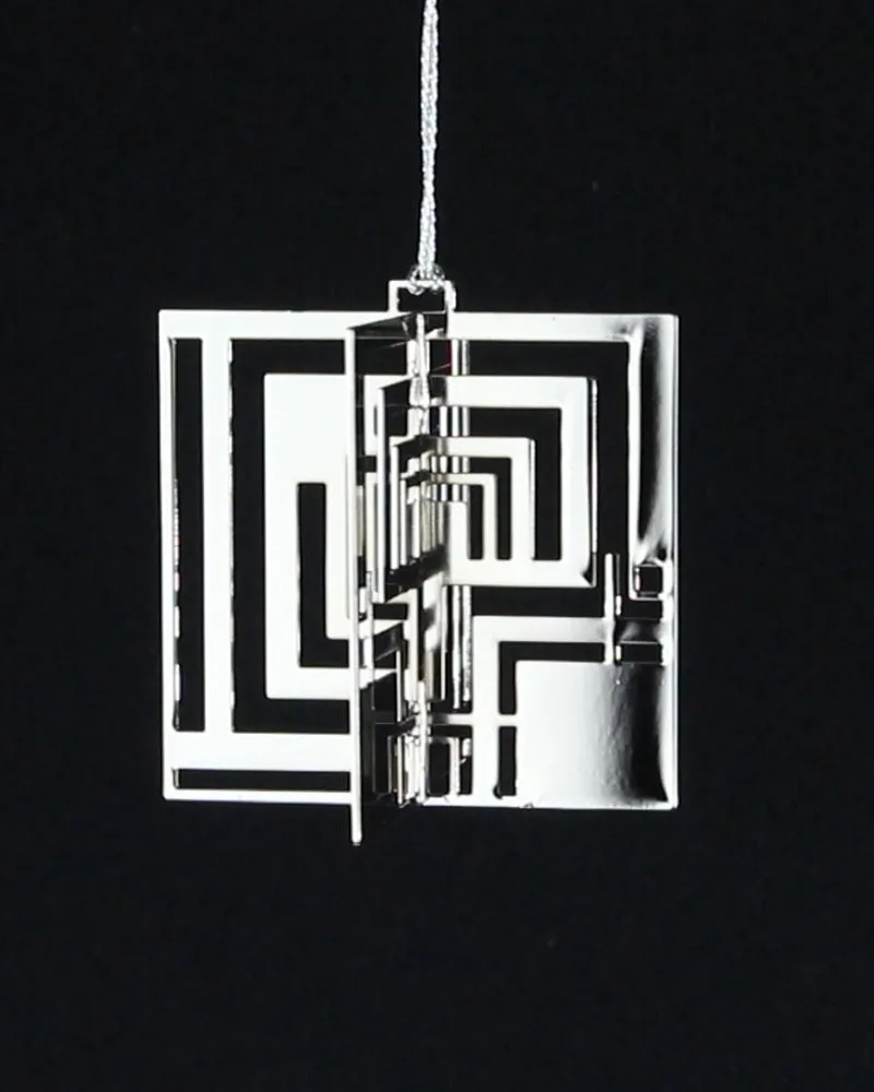 Frank Lloyd Wright Ennis Block Mini 3D Gift Ornament