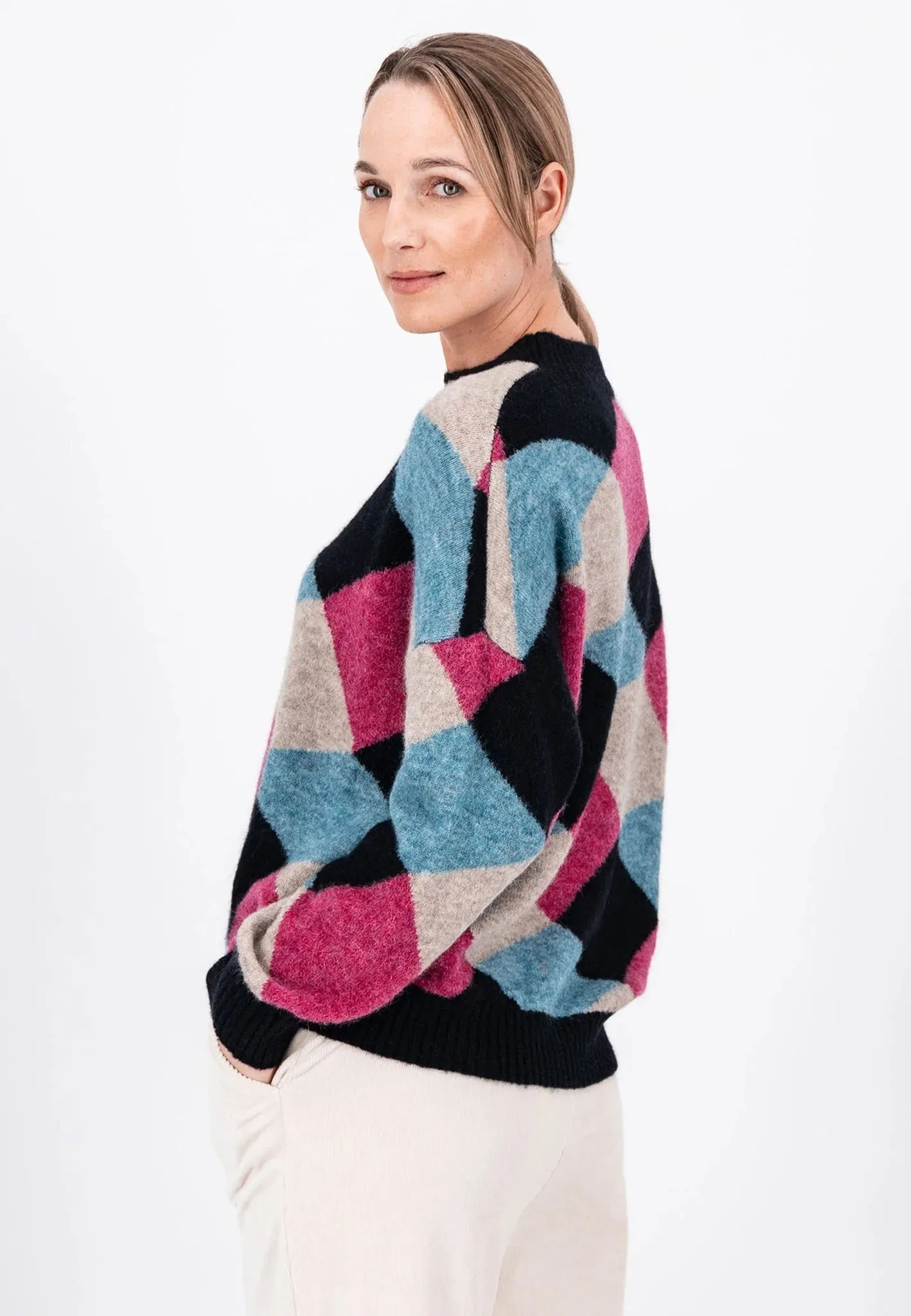 Fynch-Hatton Wool Blend Knit Sweater