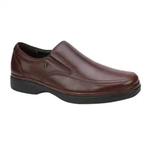 Gavel Issac Lambskin Brown Leather Shoes