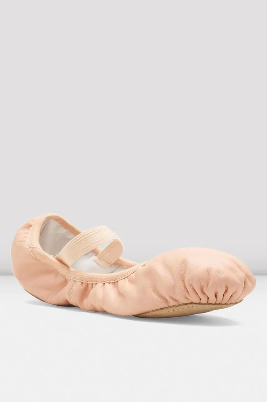 Girls Giselle Leather Ballet Shoes