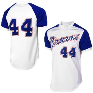 Hank Aaron Atlanta Braves Throwback Jersey