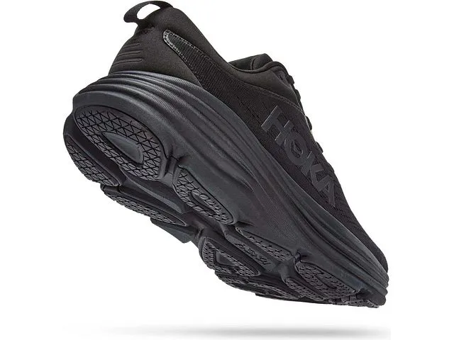 Hoka Bondi 8 Black Black Women's