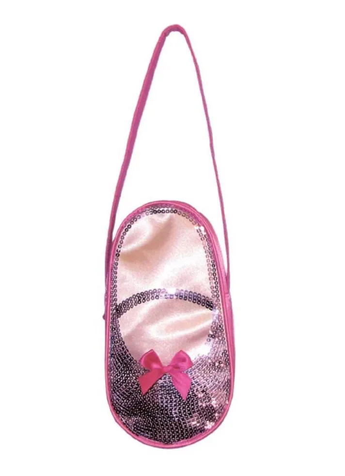 Horizon Dance Satin & Sequins Ballet Shoes Tote