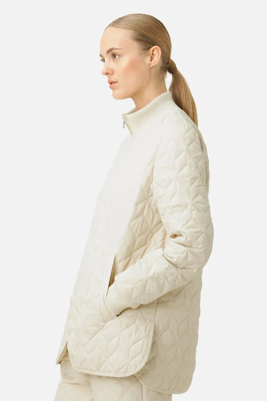 Ilse Jacobsen Art 40 Quilt Jacket Bleached Sand