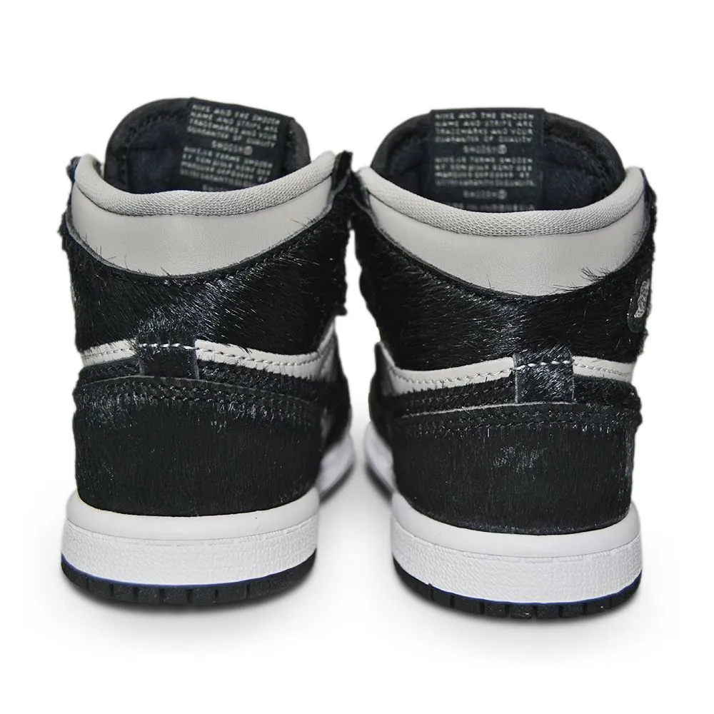 Infants Nike Jordan 1 Retro High OG (TD) - FB1313 001 - Medium Grey Black White