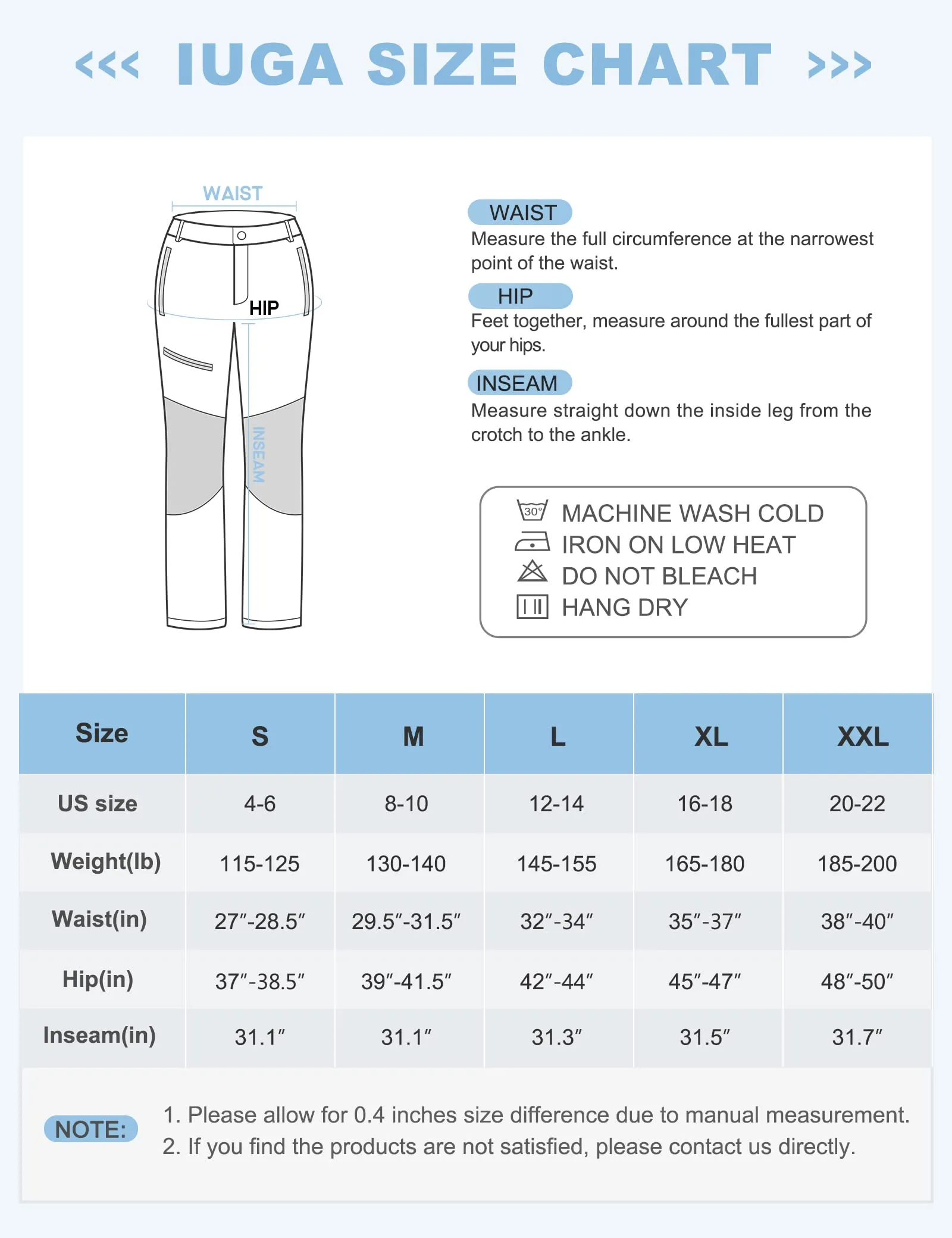 IUGA Snow Pants Womens Ski Hiking Pants Waterproof Outdoor Insulated Softshell Winter Fleece Lined Snowboard Pants 4 Pockets Grey