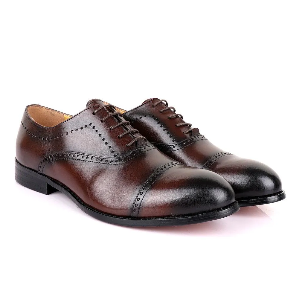 John Mendson Oxford Classic Coffee Shoe