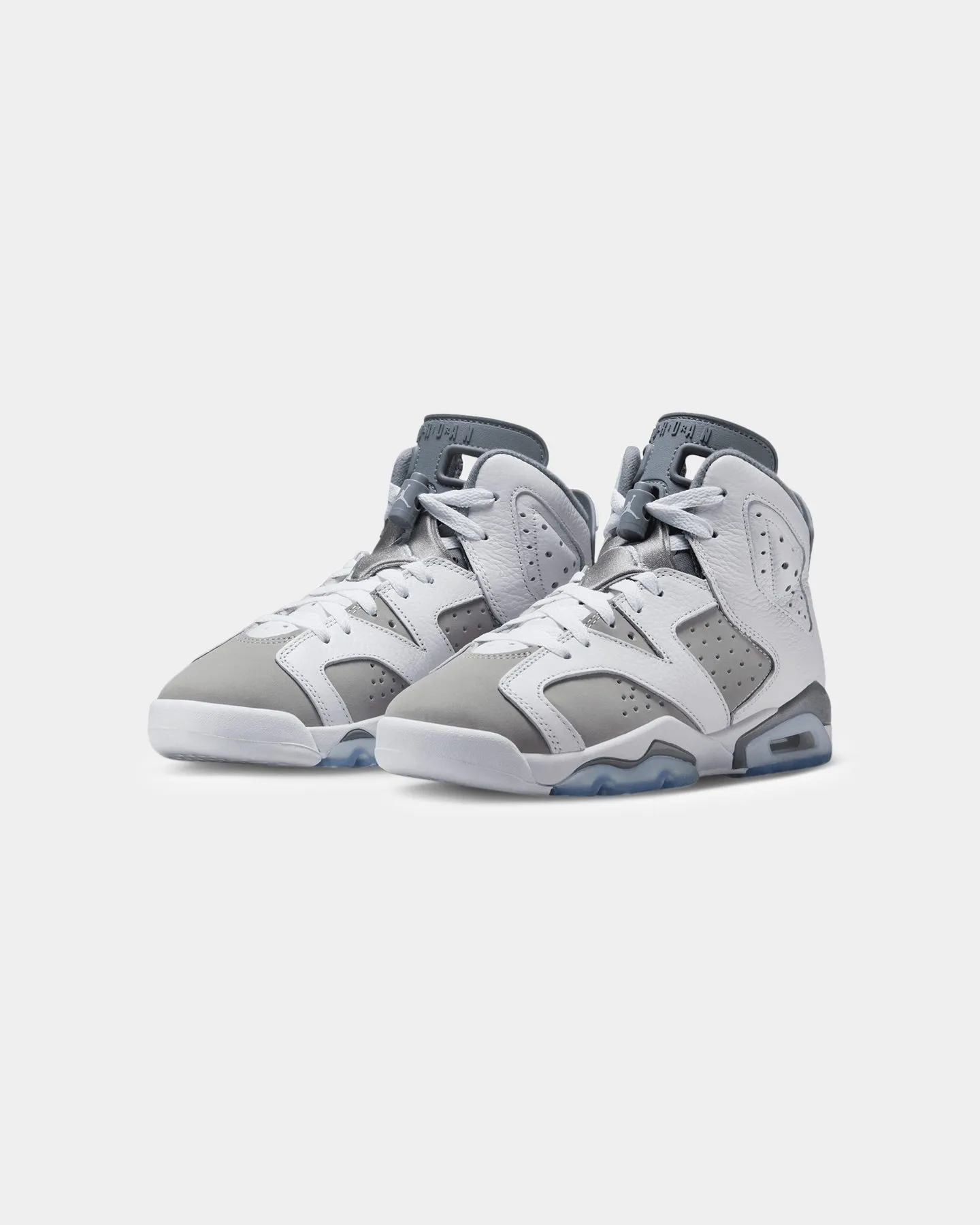 Jordan Kids' Air Jordan 6 Retro (GS) "Cool Grey" White/Medium Grey