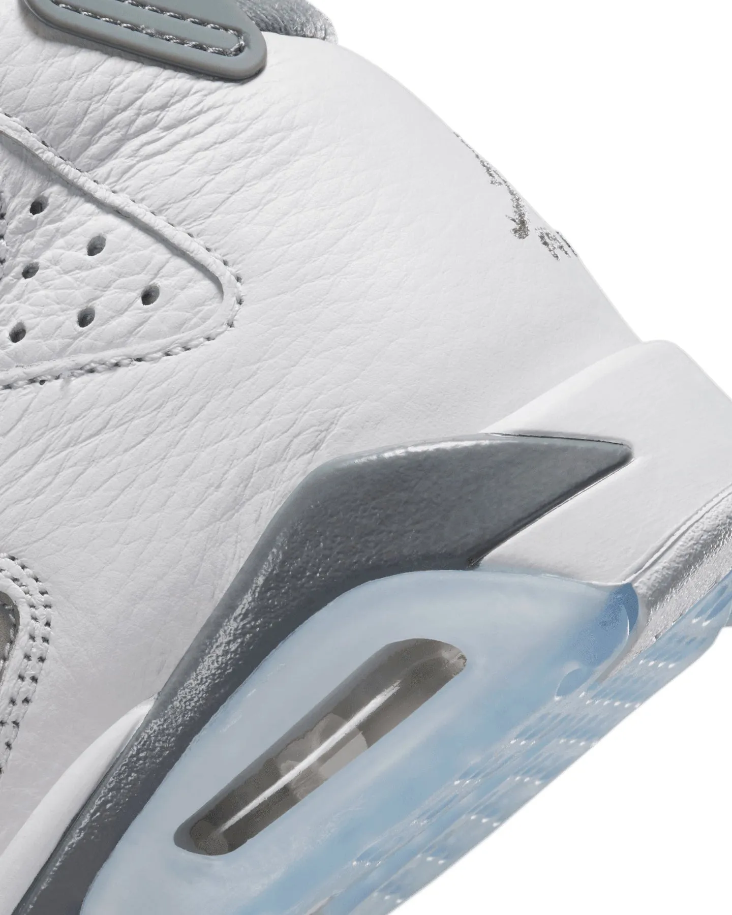 Jordan Kids' Air Jordan 6 Retro (GS) "Cool Grey" White/Medium Grey