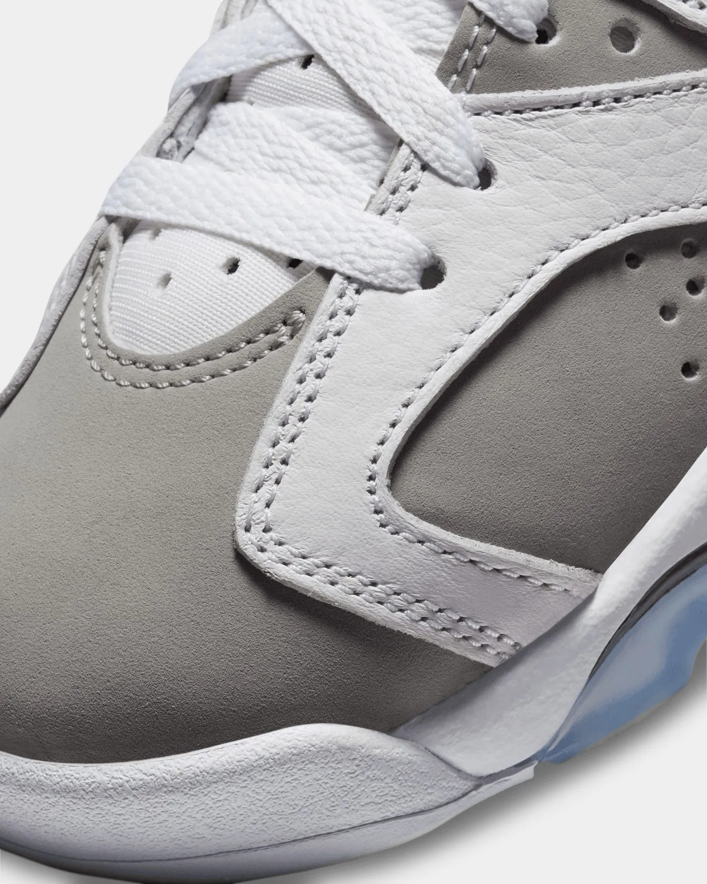 Jordan Kids' Air Jordan 6 Retro (GS) "Cool Grey" White/Medium Grey