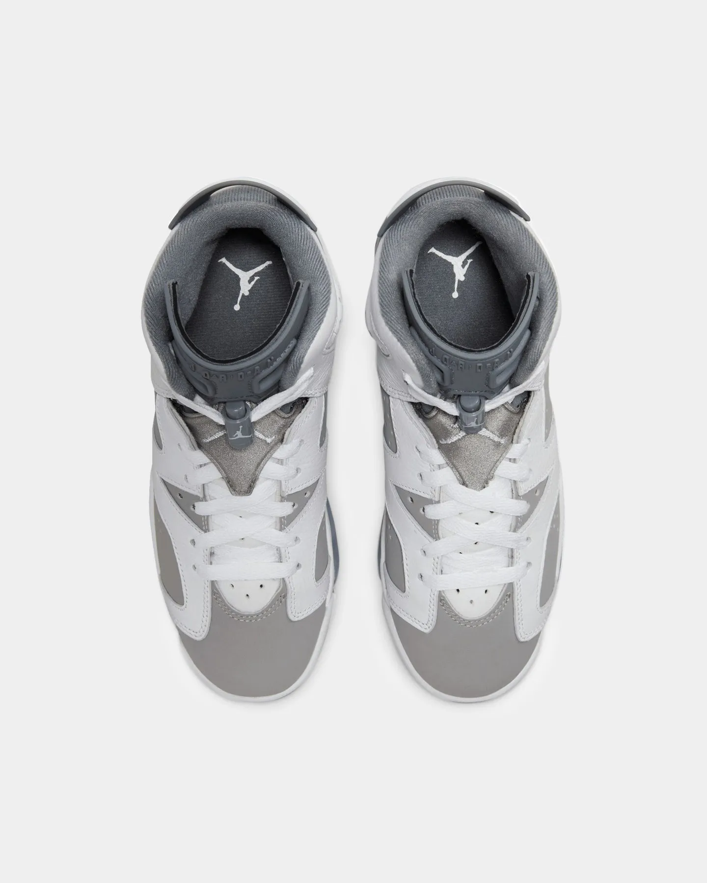 Jordan Kids' Air Jordan 6 Retro (GS) "Cool Grey" White/Medium Grey