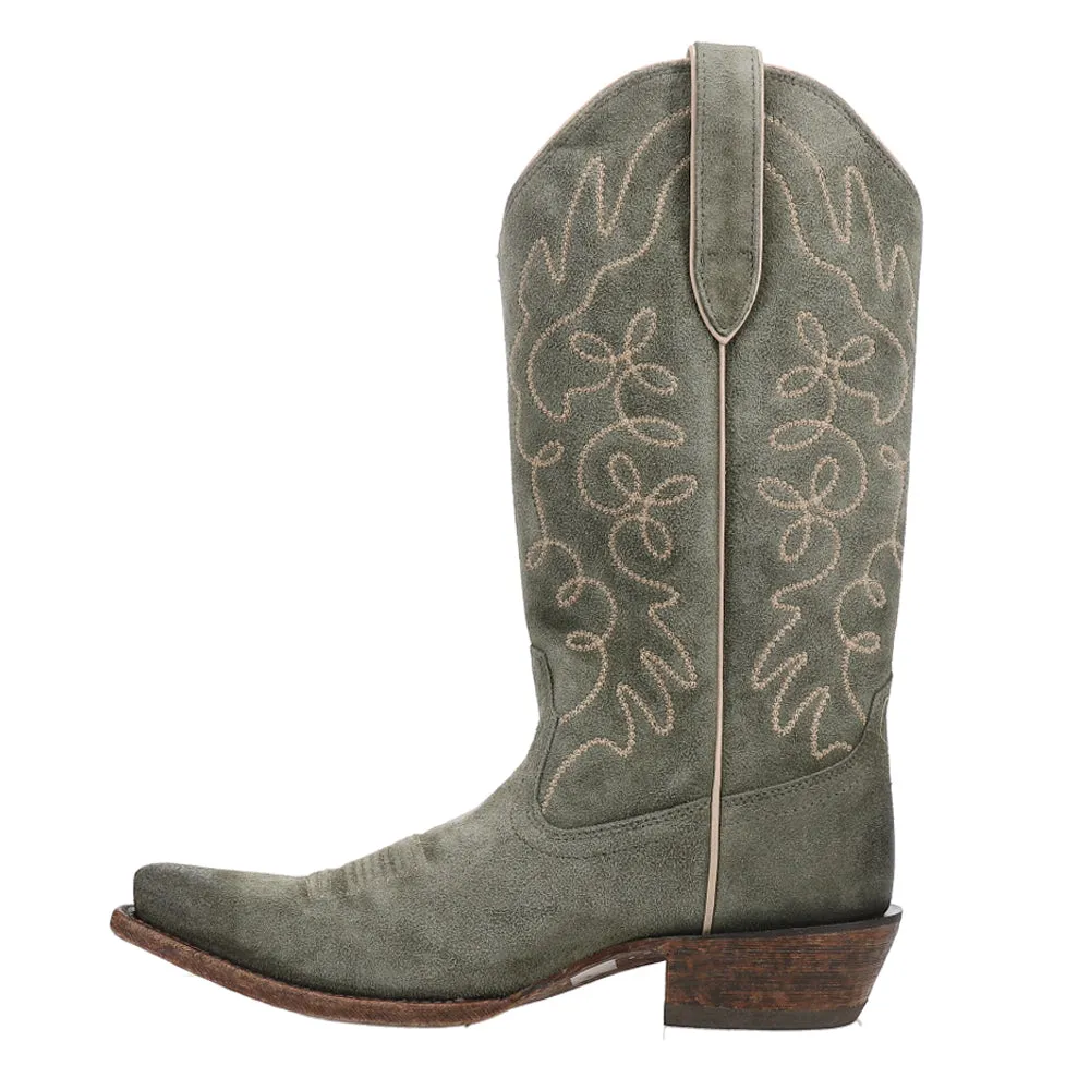 Jukebox Embroidered Snip Toe Cowboy Boots