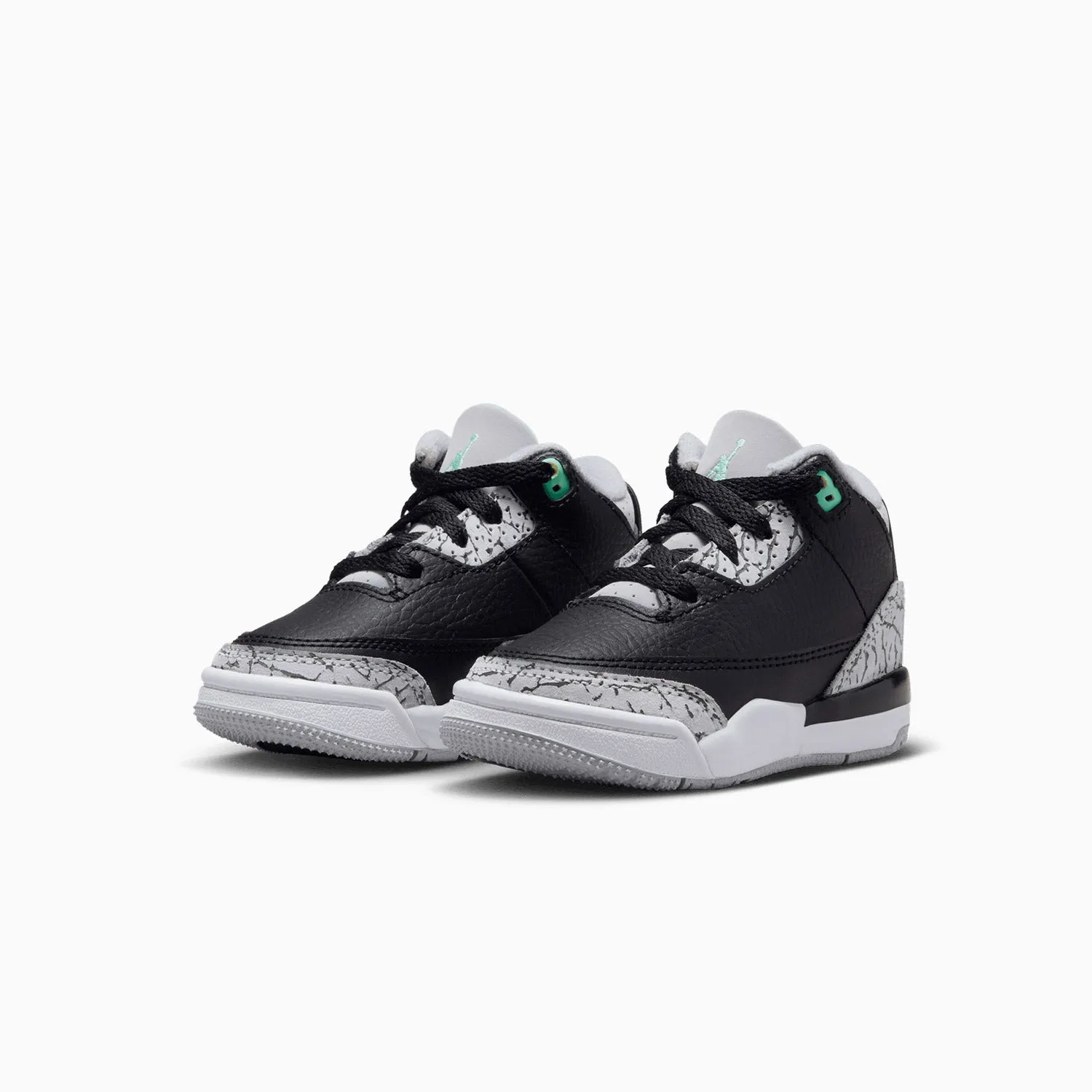 Kid's Jordan 3 Retro "Green Glow" Toddlers