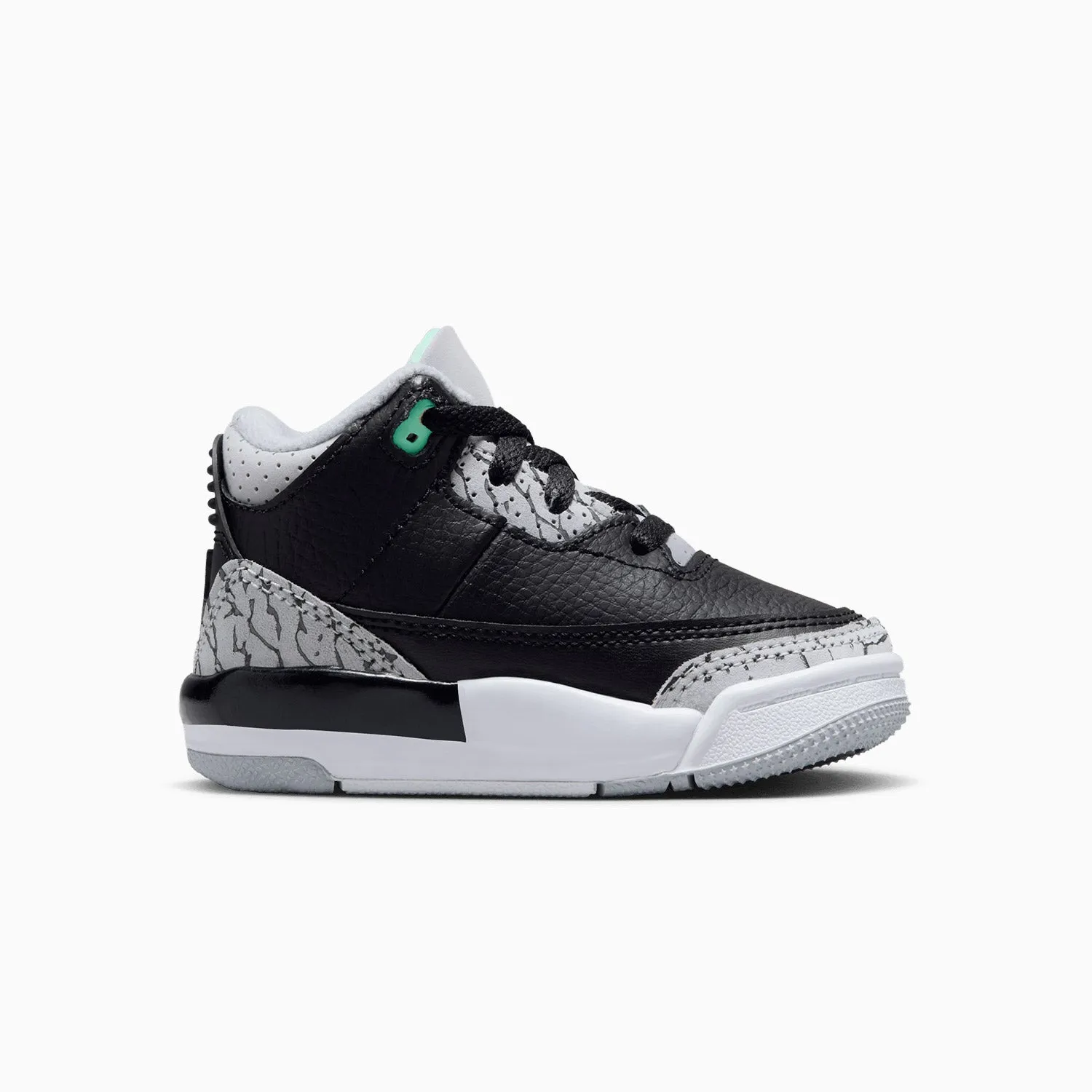 Kid's Jordan 3 Retro "Green Glow" Toddlers