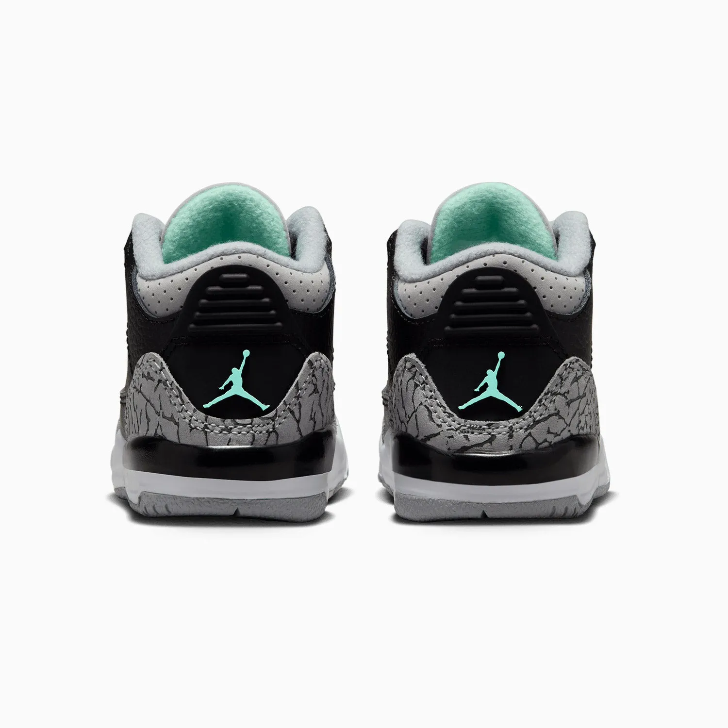 Kid's Jordan 3 Retro "Green Glow" Toddlers