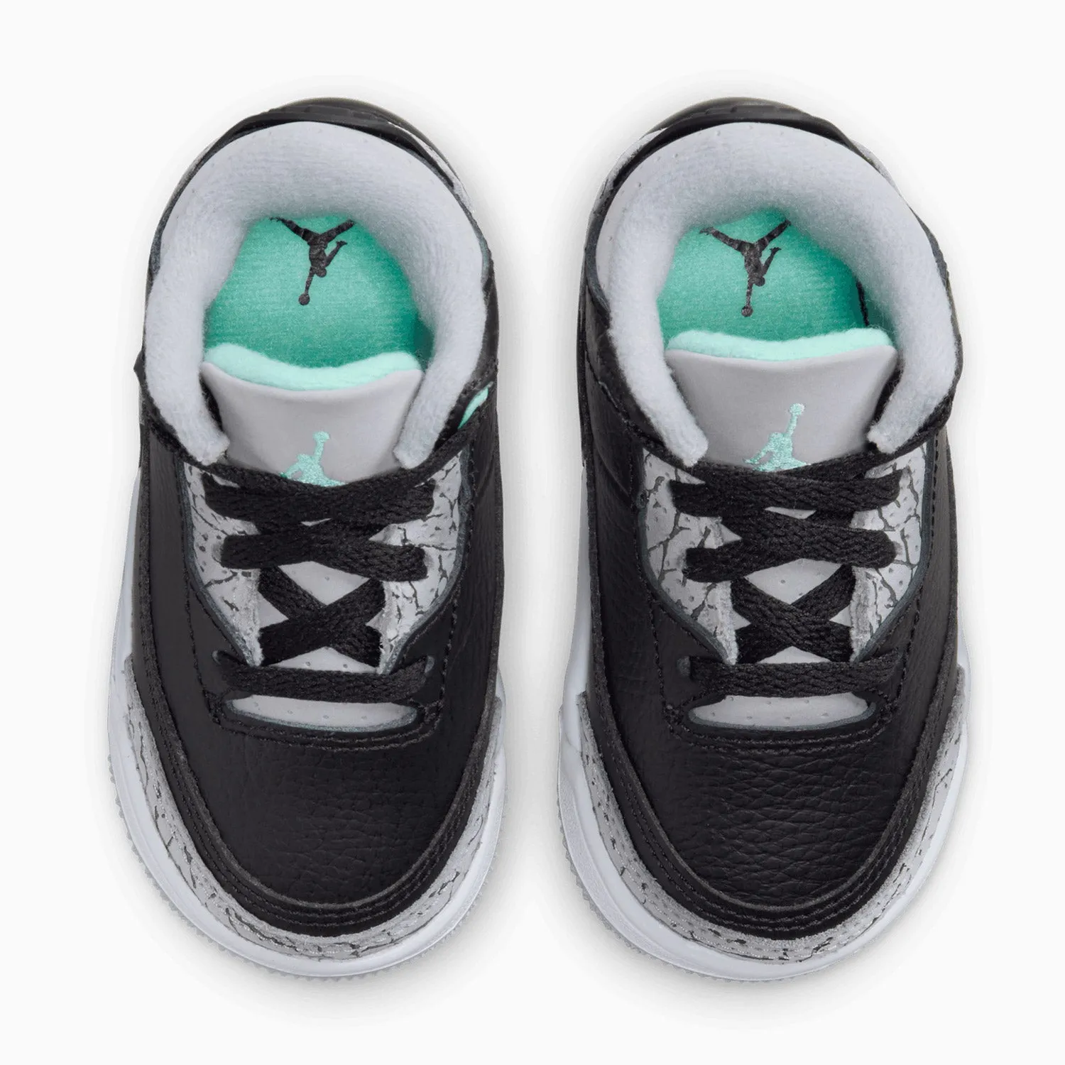 Kid's Jordan 3 Retro "Green Glow" Toddlers