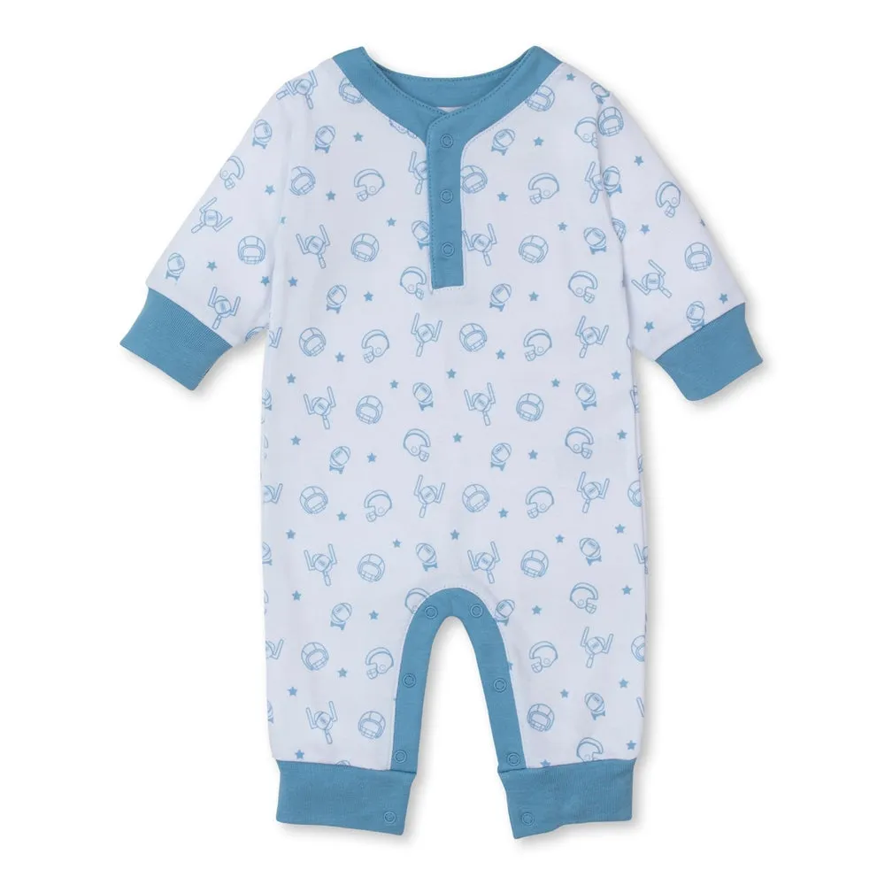 Kissy Kissy Football Kicks Boys Playsuit