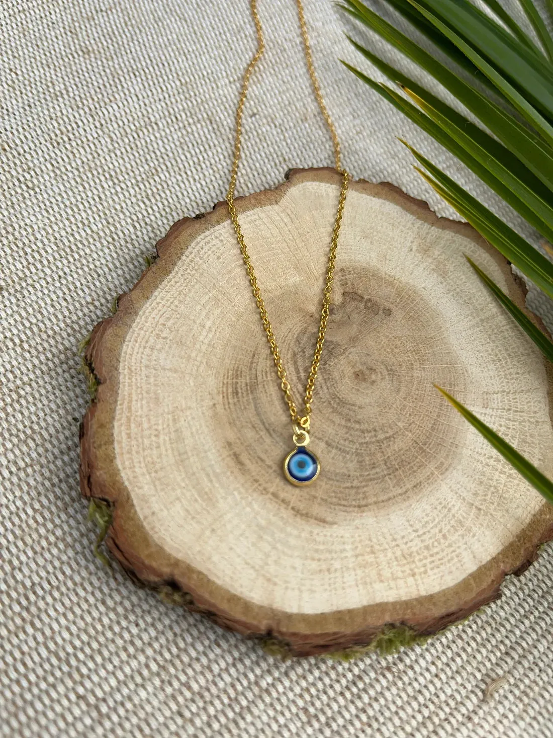 Kybalion Blue Evil Eye Necklace