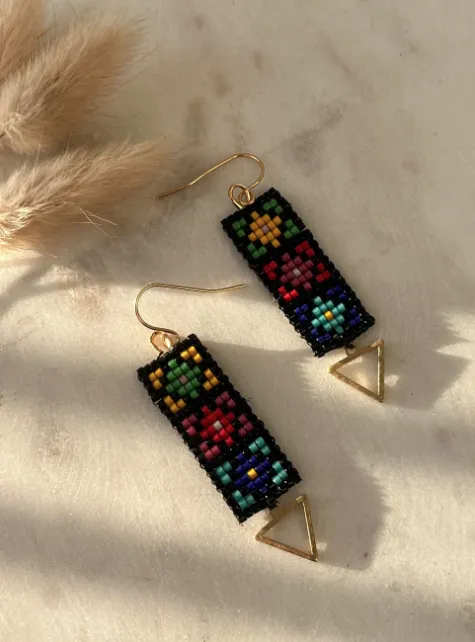 Kybalion Granny Square Earrings