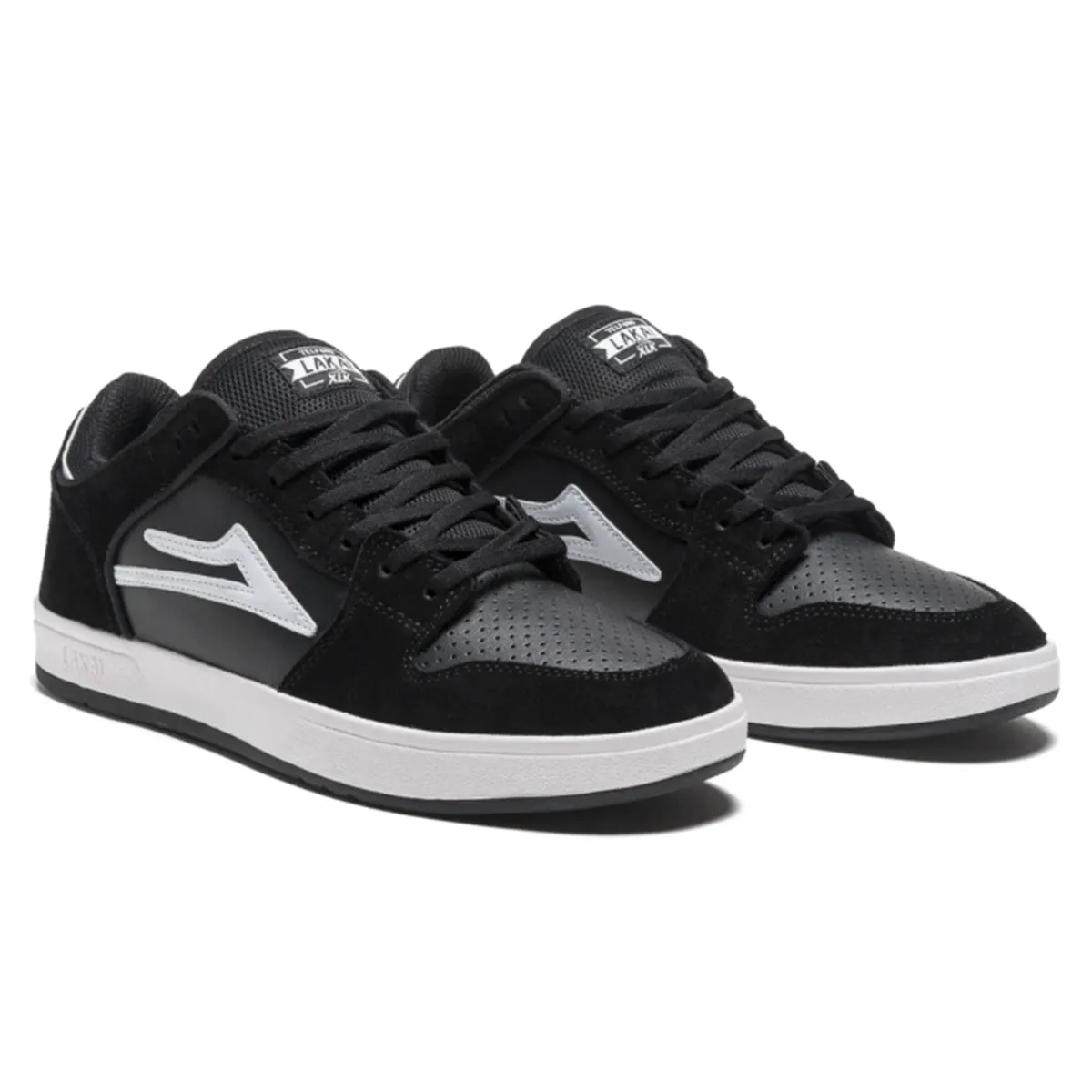 Lakai Telford - Black/White Suede