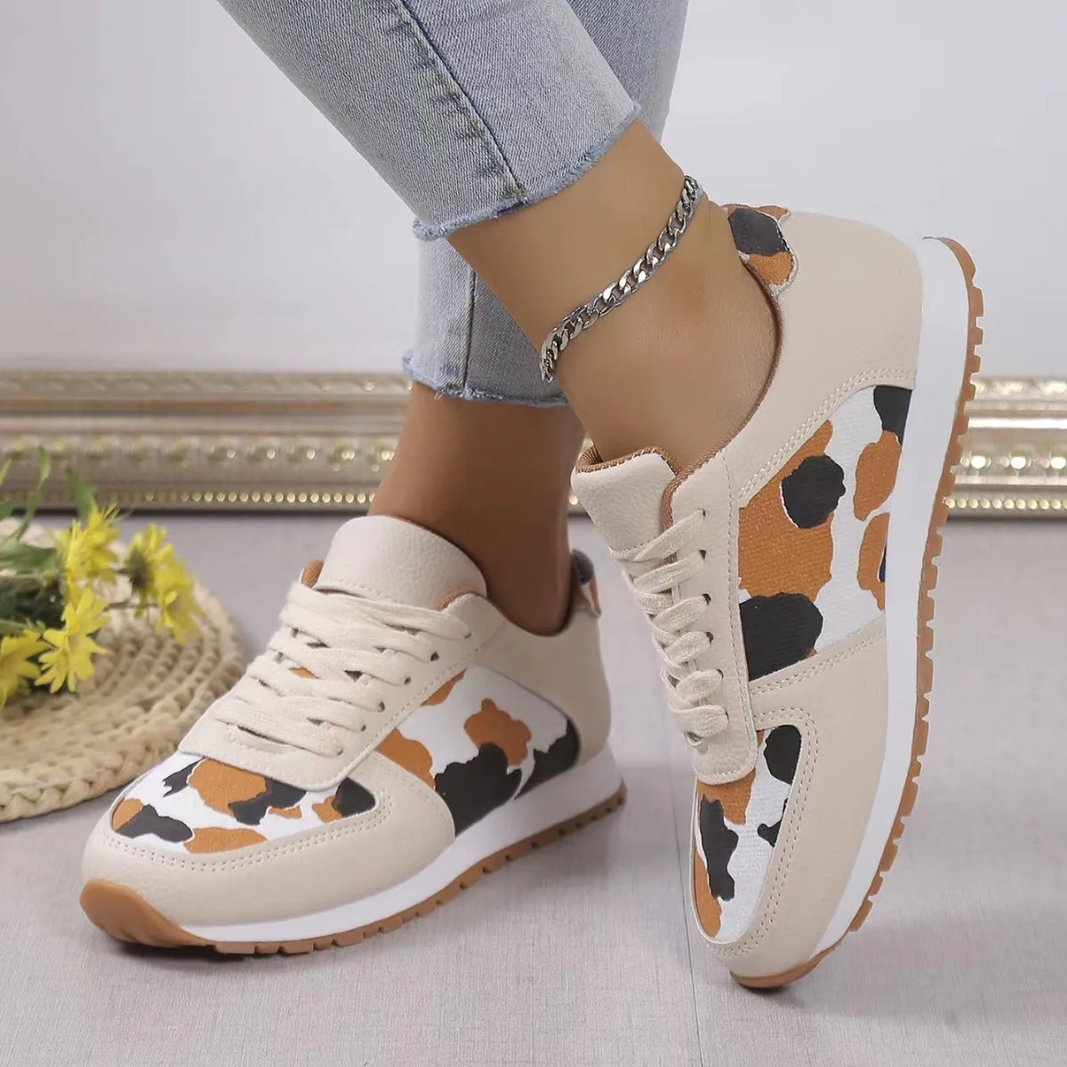 Leopard Sneakers