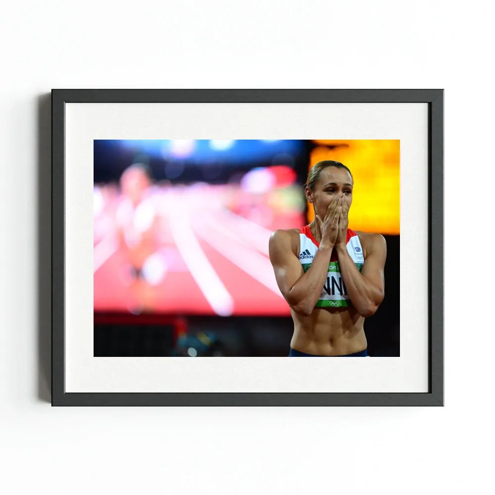 London 2012 Jessica Ennis Wins Heptathlon Art Print