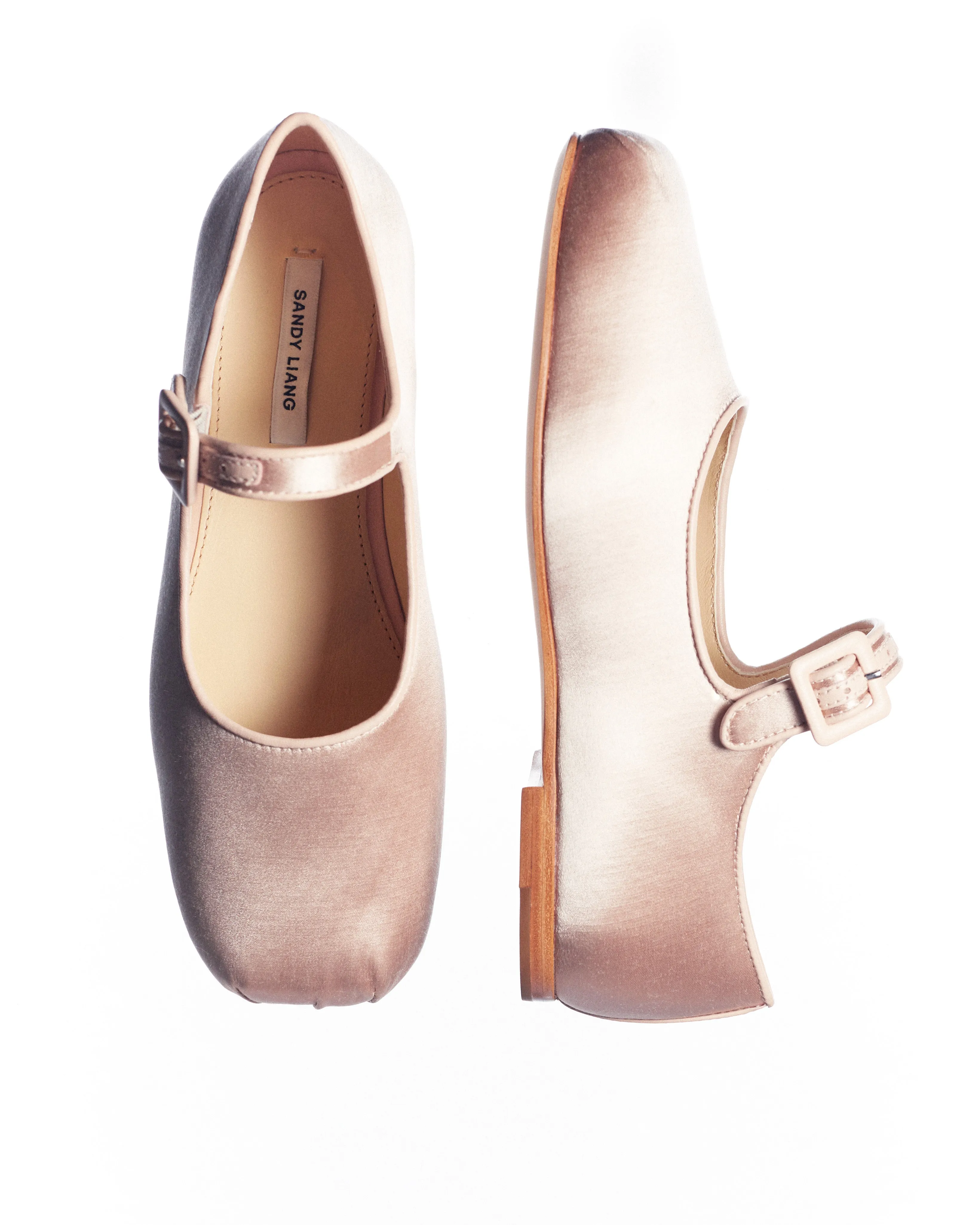 MARY JANE POINTE IN BALLET SATIN