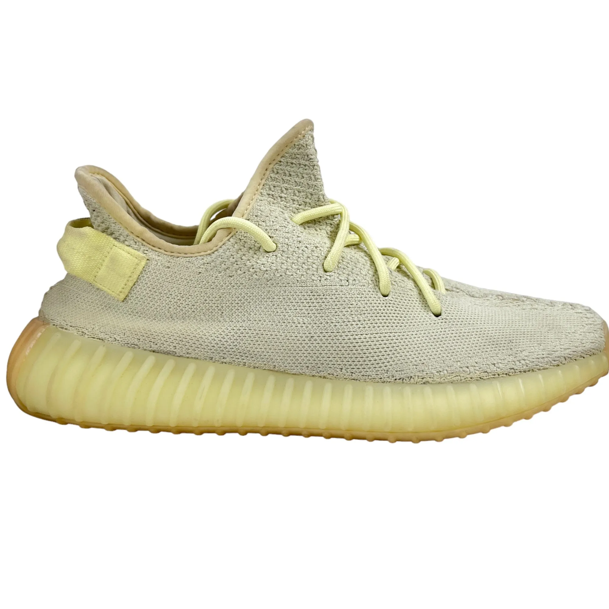 Men's 350 V2 Butter Low Trainers Yellow Size EU 43.5 / UK 9.5