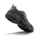 Men's Active Athletic Strap Walking Shoe- Black