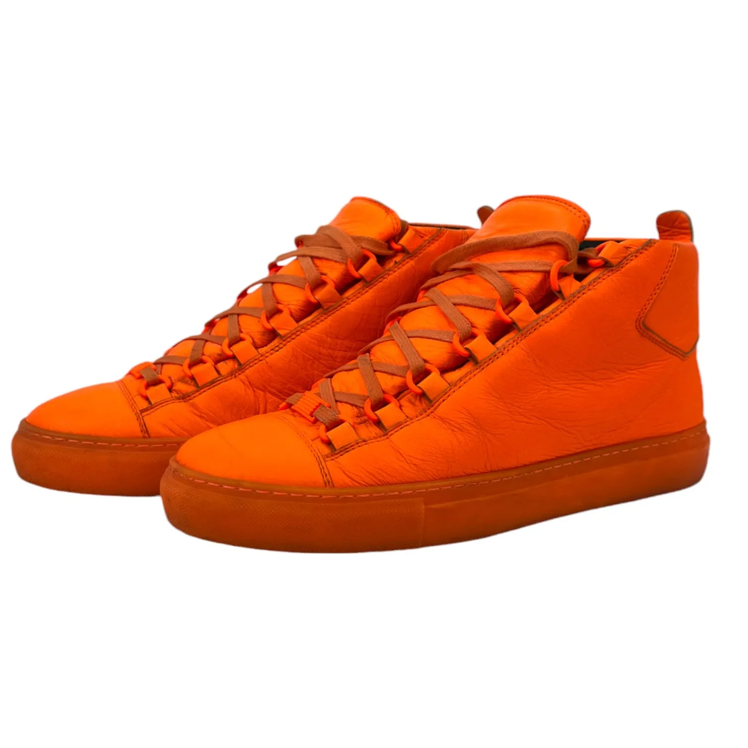 Men's Arena High Top High Trainers Orange Size EU 40 / UK 6