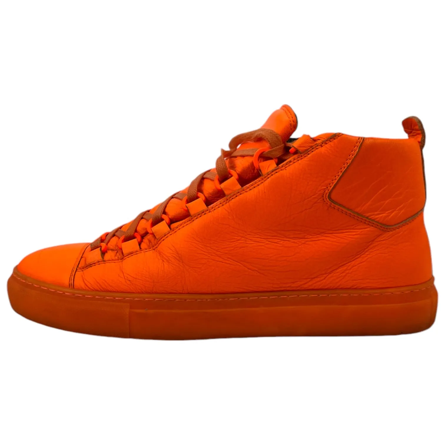 Men's Arena High Top High Trainers Orange Size EU 40 / UK 6