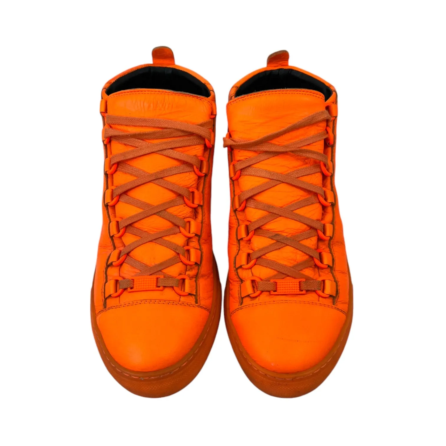 Men's Arena High Top High Trainers Orange Size EU 40 / UK 6