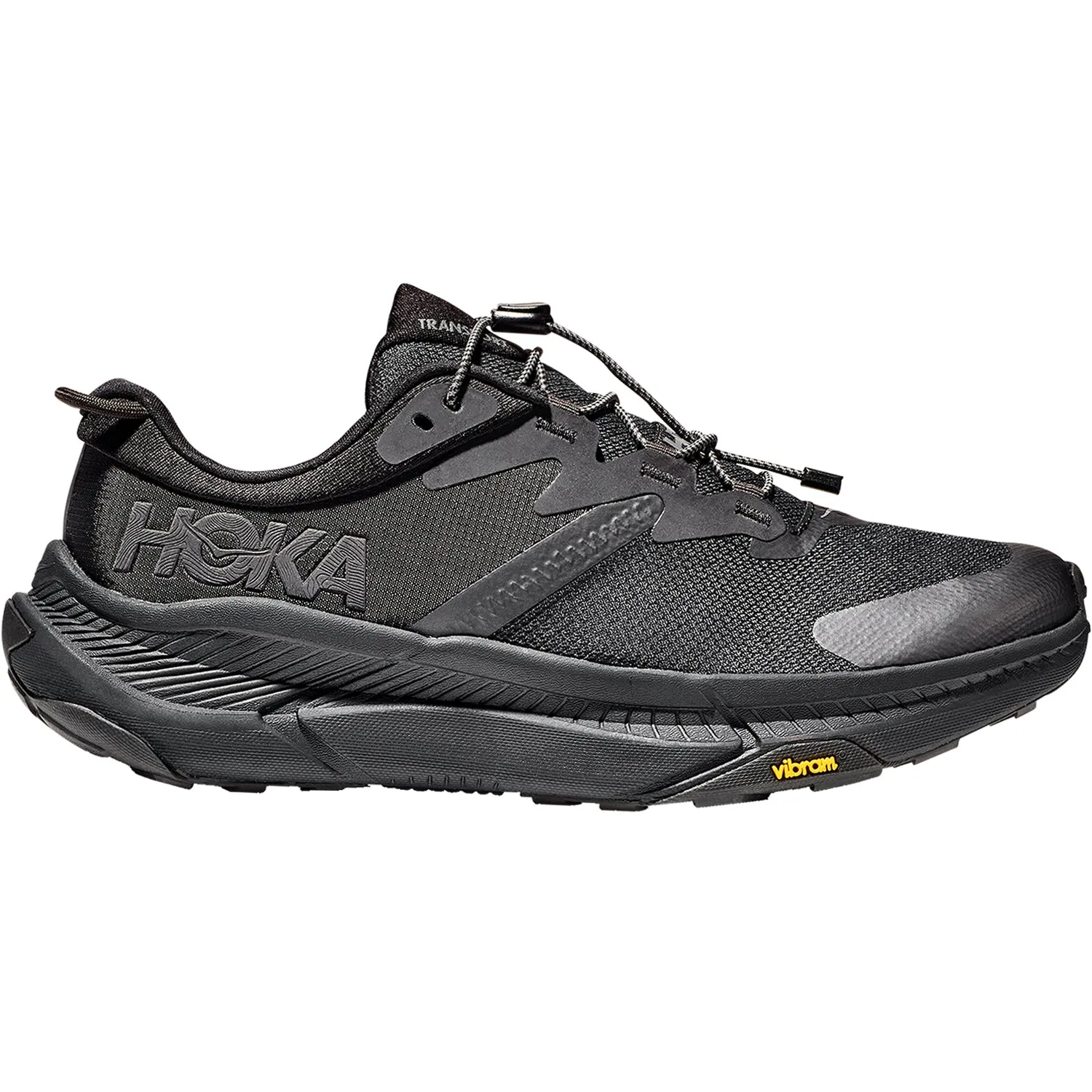 Men's Hoka Transport Black/Black Mesh