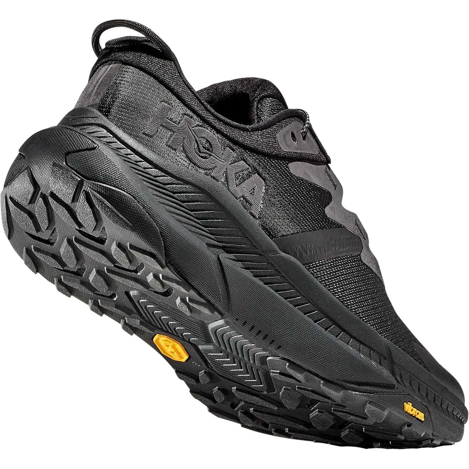 Men's Hoka Transport Black/Black Mesh