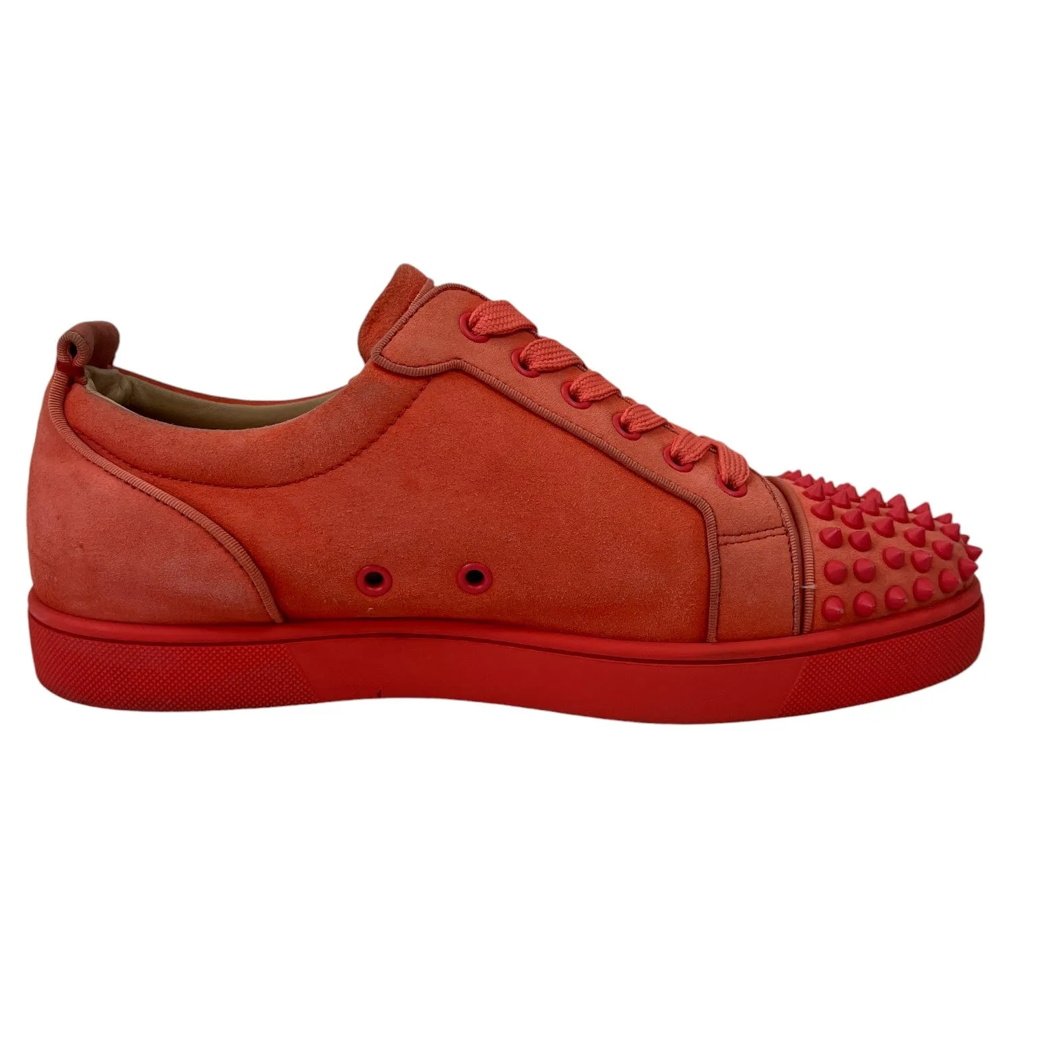 Men's Junior Spikes Low Trainers Red Size EU 41.5 / UK 7.5